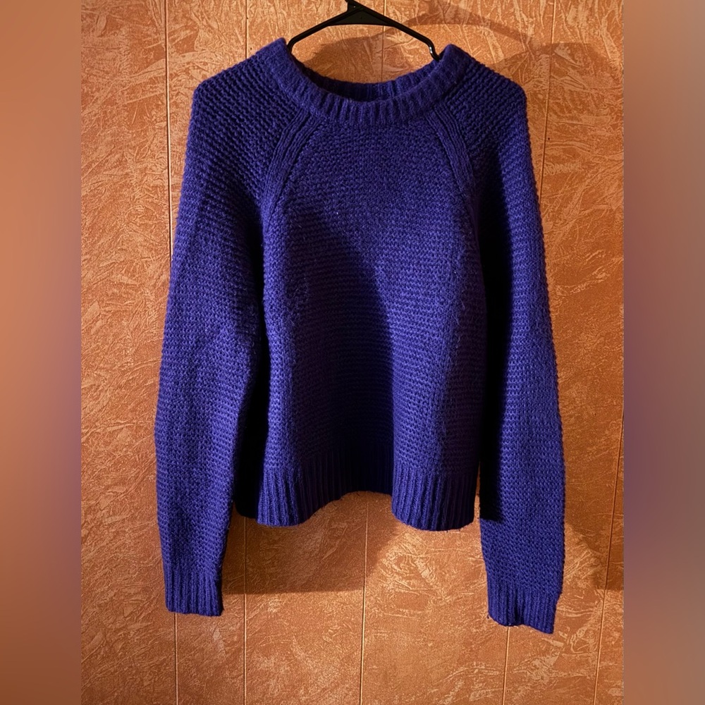 a new day Rich Purple Crew Neck Sweater